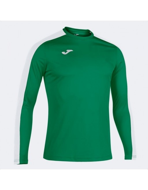 ACADEMY T-SHIRT GREEN-WHITE L/S