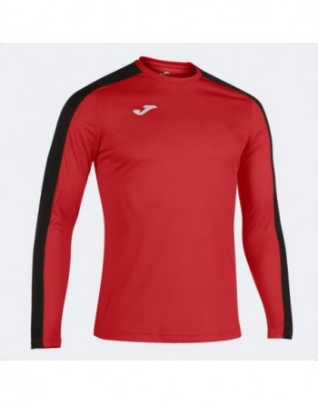 ACADEMY LONG SLEEVE T-SHIRT RED BLACK