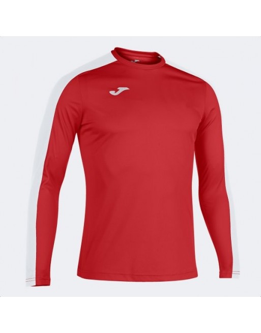 ACADEMY T-SHIRT RED-WHITE L/S
