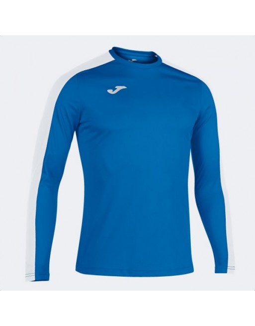 ACADEMY T-SHIRT ROYAL-WHITE L/S