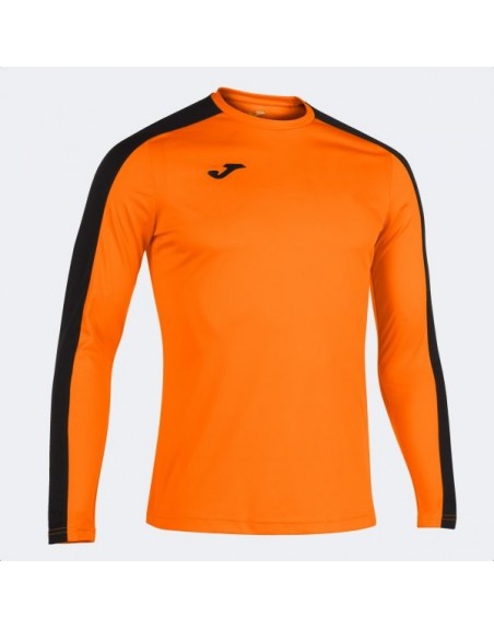 ACADEMY T-SHIRT ORANGE-BLACK L/S