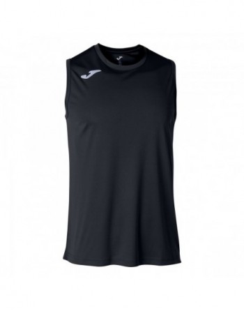 COMBI BASKET T-SHIRT BLACK SLEEVELESS