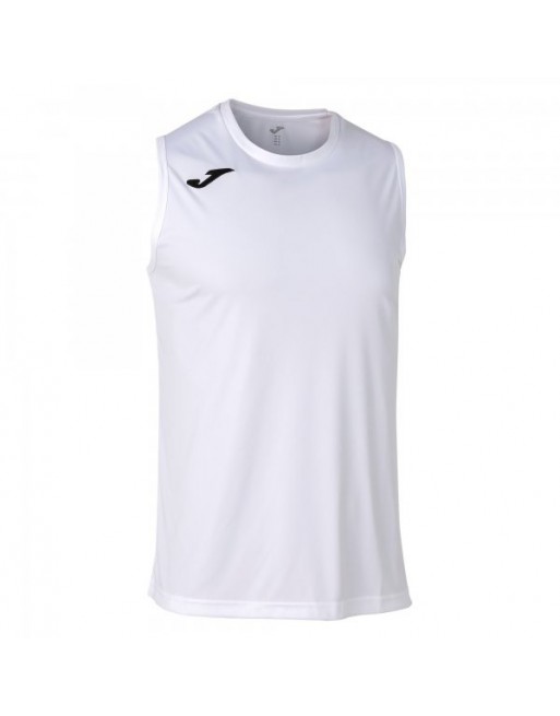 COMBI BASKET T-SHIRT WHITE SLEEVELESS