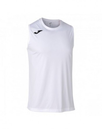 COMBI BASKET T-SHIRT WHITE SLEEVELESS
