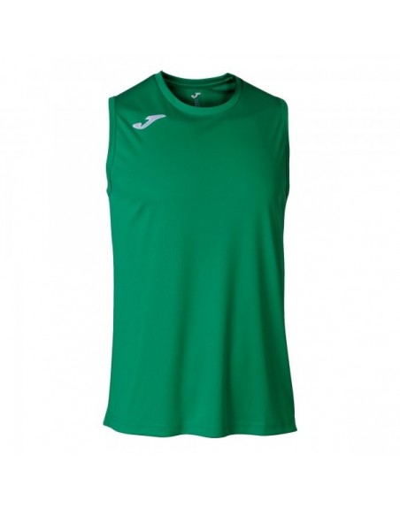 COMBI BASKET T-SHIRT GREEN SLEEVELESS