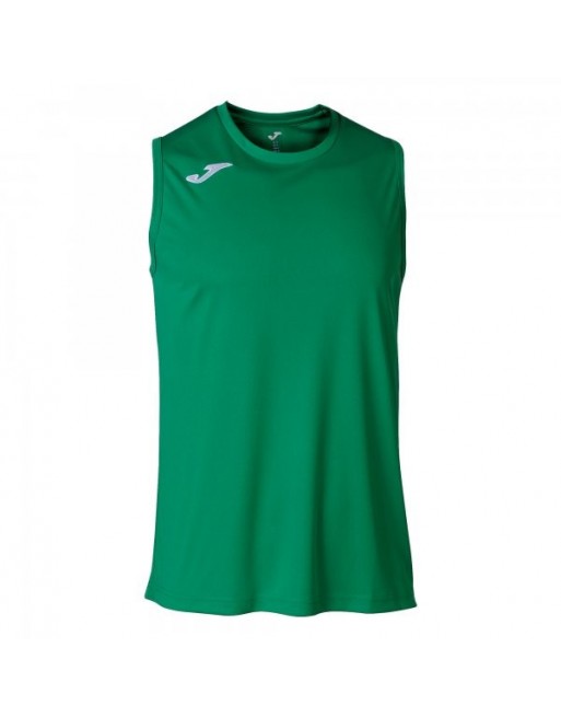 COMBI BASKET T-SHIRT GREEN SLEEVELESS