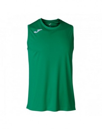 COMBI BASKET T-SHIRT GREEN SLEEVELESS