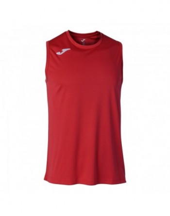 COMBI BASKET T-SHIRT RED SLEEVELESS