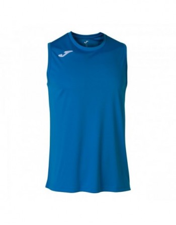 COMBI BASKET T-SHIRT ROYAL SLEEVELESS