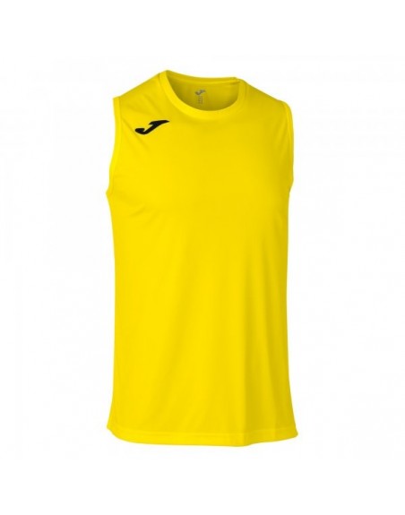 COMBI BASKET T-SHIRT YELLOW SLEEVELESS