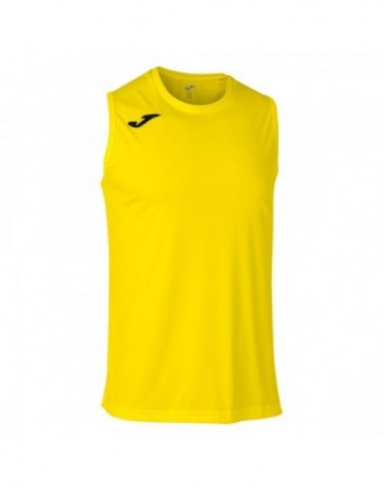 COMBI BASKET T-SHIRT YELLOW SLEEVELESS