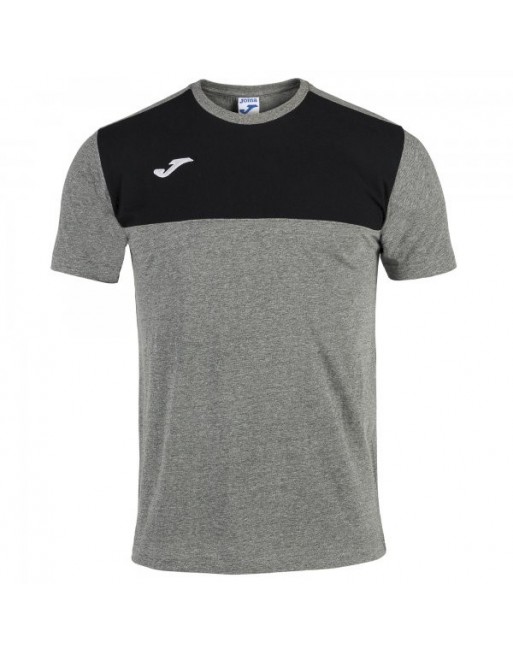 WINNTER T-SHIRT MELANGE-BLACK S/S