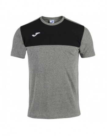 WINNTER T-SHIRT MELANGE-BLACK S/S