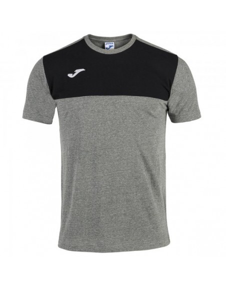 WINNTER T-SHIRT MELANGE-BLACK S/S