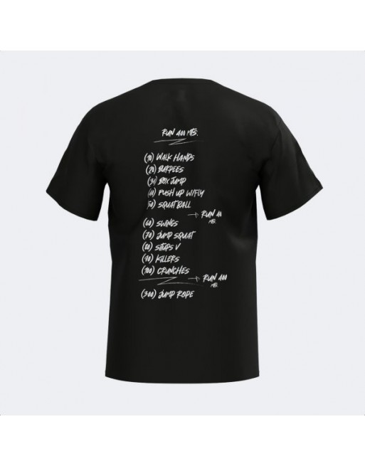 CAMISETA MANGA CORTA UNIVERSITY NEGRO