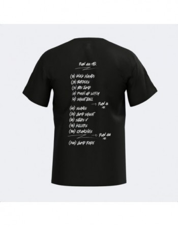 CAMISETA MANGA CORTA UNIVERSITY NEGRO
