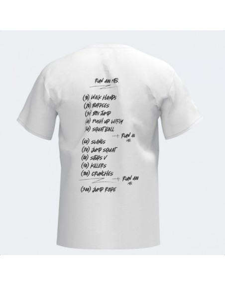 CAMISETA MANGA CORTA UNIVERSITY BLANCO