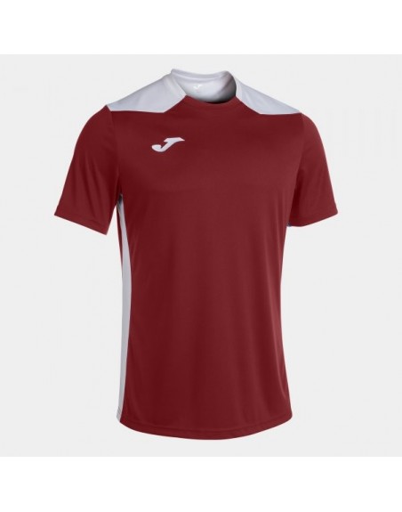 CHAMPIONSHIP VI SHORT SLEEVE T-SHIRT BURGUNDY WHITE