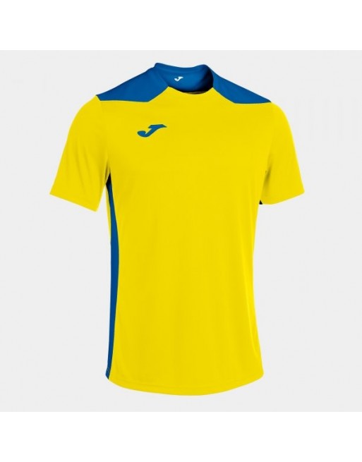 CHAMPIONSHIP VI SHORT SLEEVE T-SHIRT YELLOW-ROYAL BLUE