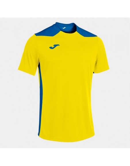 CHAMPIONSHIP VI SHORT SLEEVE T-SHIRT YELLOW-ROYAL BLUE