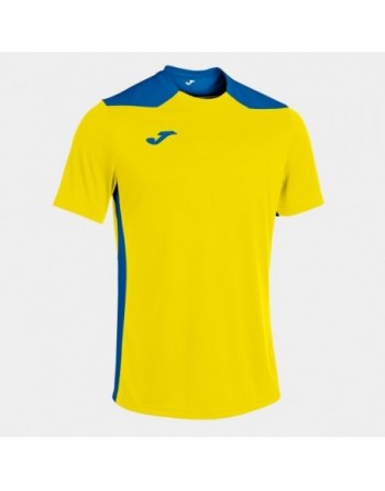 CHAMPIONSHIP VI SHORT SLEEVE T-SHIRT YELLOW-ROYAL BLUE