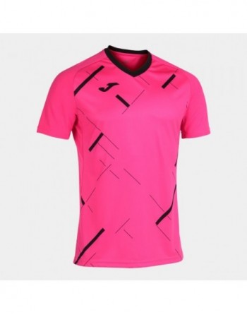 TIGER III SHORT SLEEVE T-SHIRT FLUOR PINK BLACK