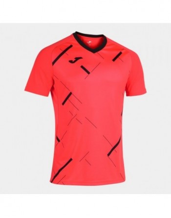 TIGER III SHORT SLEEVE T-SHIRT FLUOR CORAL BLACK