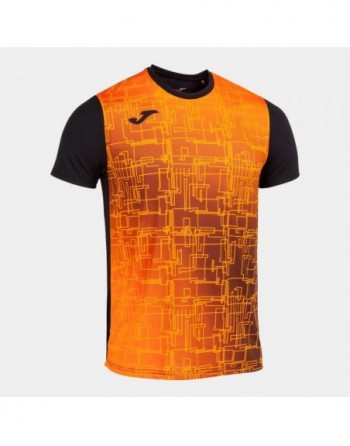 ELITE VIII SHORT SLEEVE T-SHIRT BLACK ORANGE