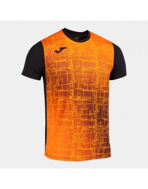 ELITE VIII SHORT SLEEVE T-SHIRT BLACK ORANGE