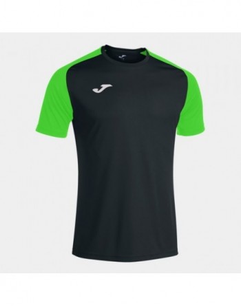 ACADEMY IV SHORT SLEEVE T-SHIRT BLACK FLUOR GREEN