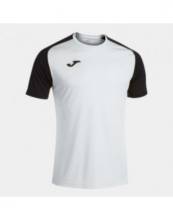 ACADEMY IV SHORT SLEEVE T-SHIRT WHITE BLACK