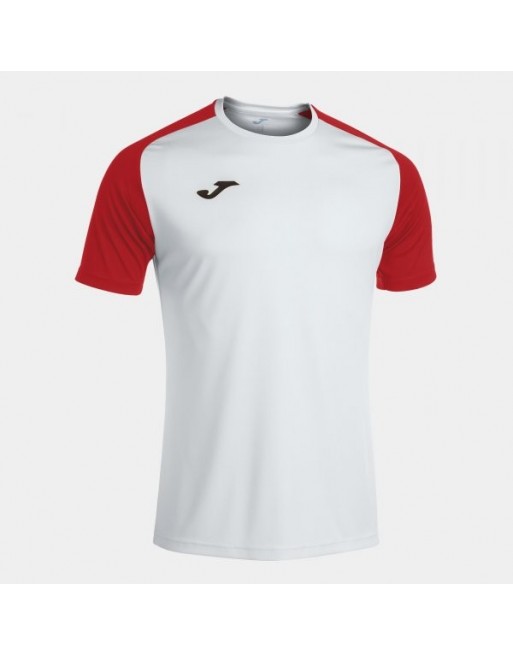 ACADEMY IV SHORT SLEEVE T-SHIRT WHITE RED
