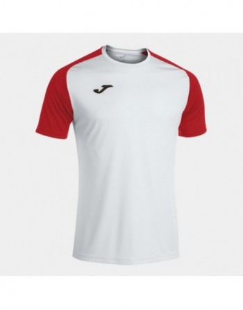 ACADEMY IV SHORT SLEEVE T-SHIRT WHITE RED