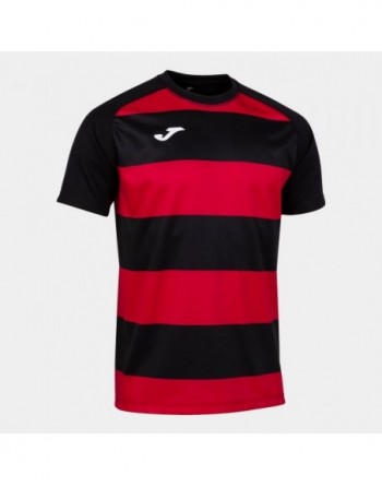 PRORUGBY II SHORT SLEEVE T-SHIRT BLACK RED