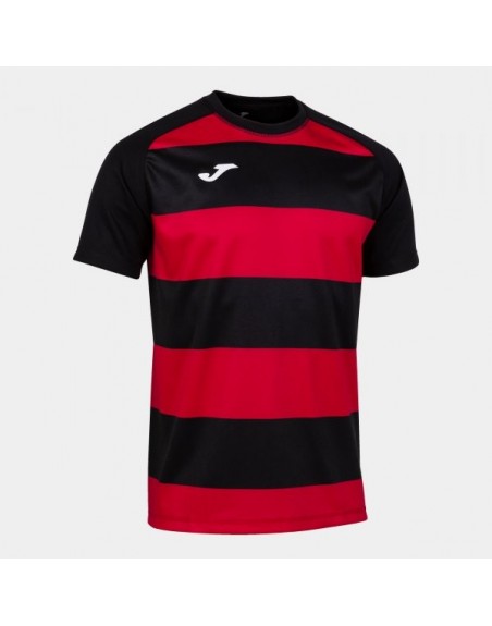 PRORUGBY II SHORT SLEEVE T-SHIRT BLACK RED