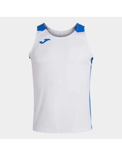 RECORD II TANK TOP WHITE ROYAL