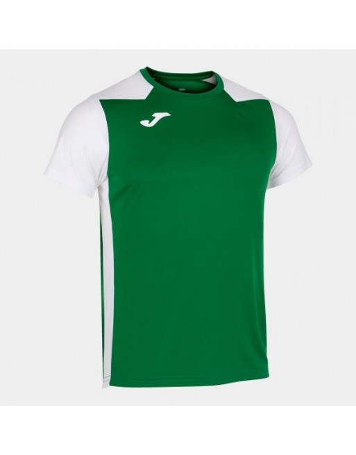 RECORD II SHORT SLEEVE T-SHIRT GREEN WHITE