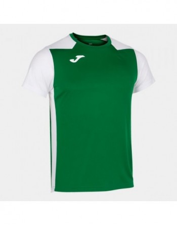 RECORD II SHORT SLEEVE T-SHIRT GREEN WHITE