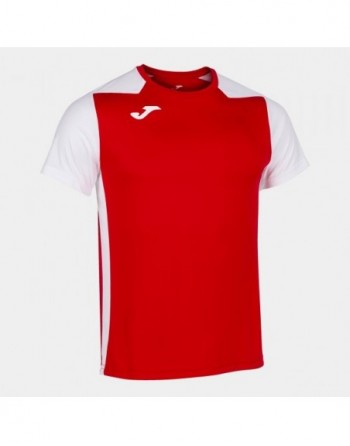 RECORD II SHORT SLEEVE T-SHIRT RED WHITE
