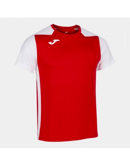 RECORD II SHORT SLEEVE T-SHIRT RED WHITE