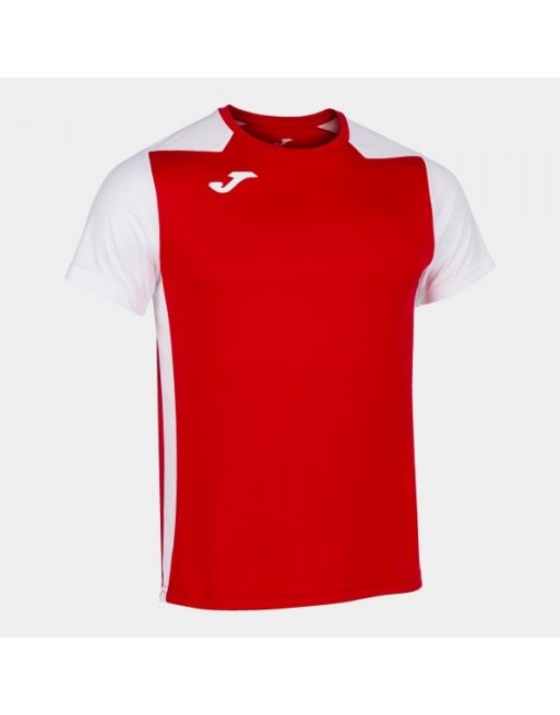 RECORD II SHORT SLEEVE T-SHIRT RED WHITE