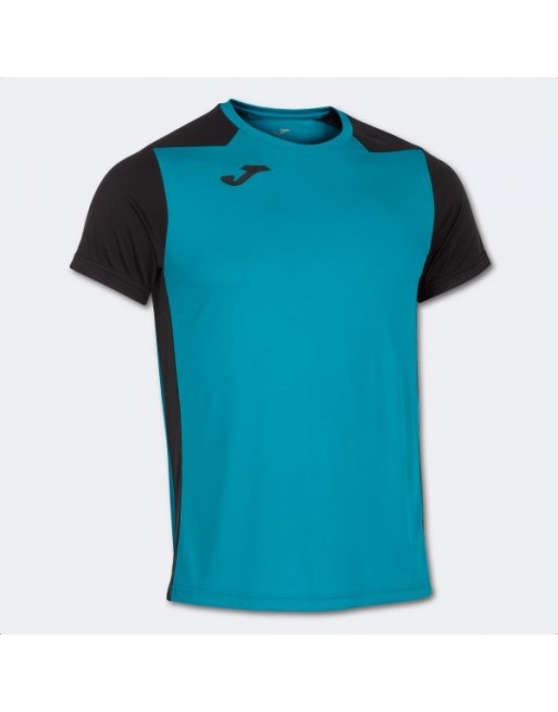 RECORD II SHORT SLEEVE T-SHIRT TURQUOISE BLACK