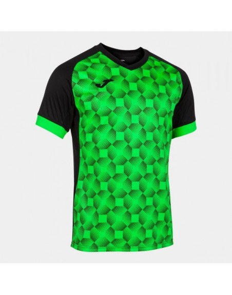 SUPERNOVA III SHORT SLEEVE T-SHIRT BLACK FLUOR GREEN