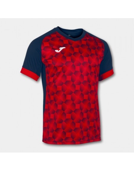 SUPERNOVA III SHORT SLEEVE T-SHIRT NAVY RED