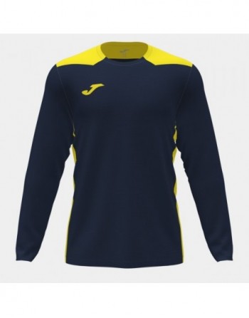 CHAMPIONSHIP VI LONG SLEEVE T-SHIRT NAVY FLUOR YELLOW