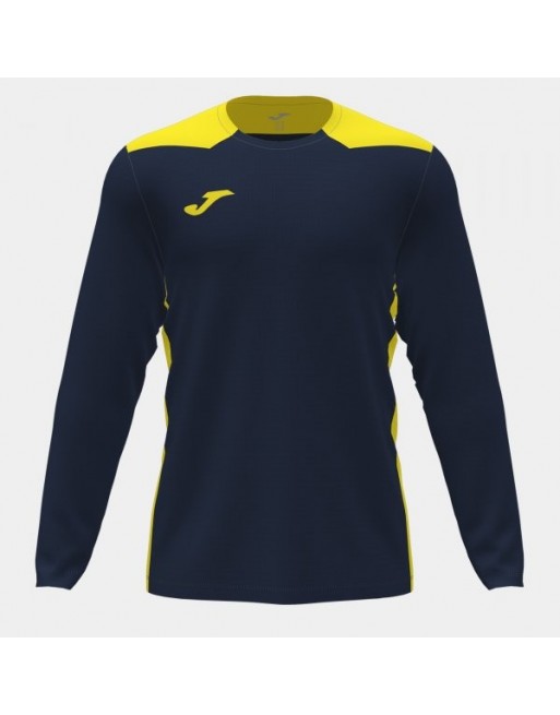 CHAMPIONSHIP VI LONG SLEEVE T-SHIRT NAVY FLUOR YELLOW