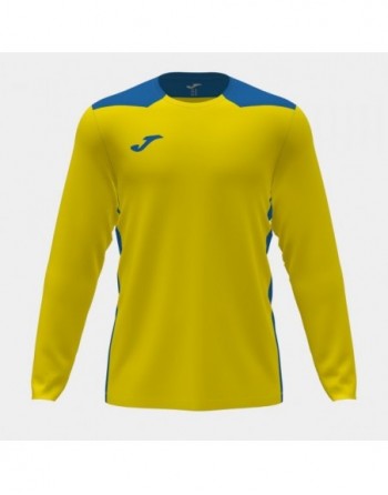 CHAMPIONSHIP VI LONG SLEEVE T-SHIRT YELLOW-ROYAL BLUE