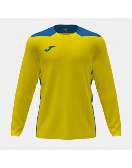 CHAMPIONSHIP VI LONG SLEEVE T-SHIRT YELLOW-ROYAL BLUE