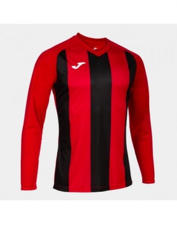 PISA II LONG SLEEVE T-SHIRT RED BLACK