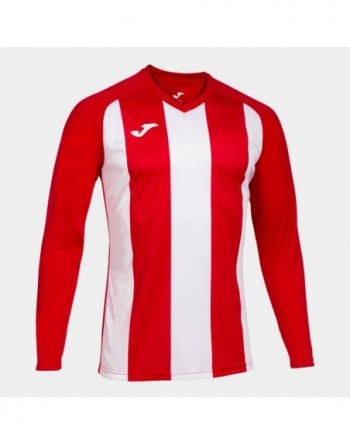 PISA II LONG SLEEVE T-SHIRT RED WHITE